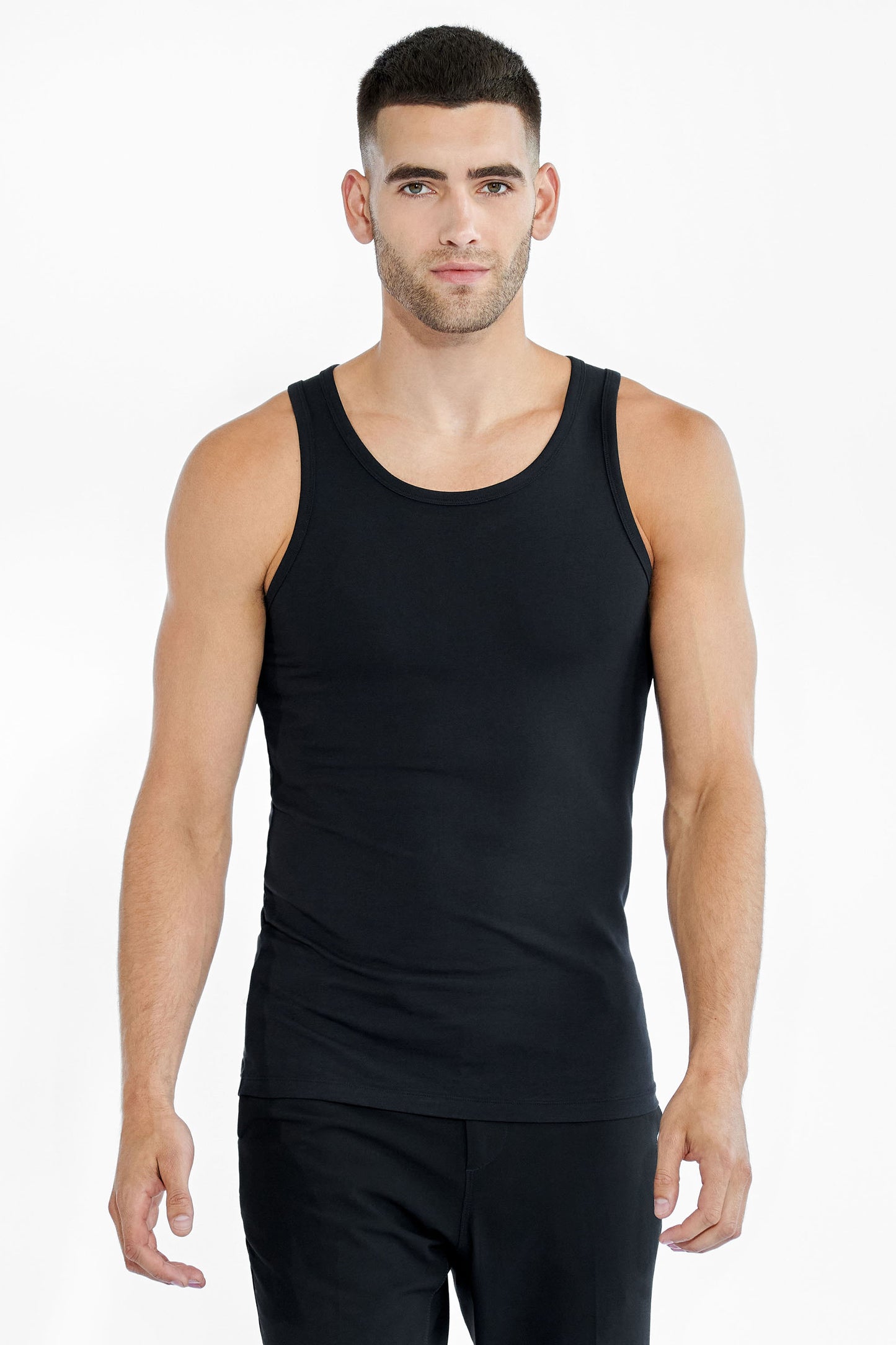 2-Pack Tank Bread & Boxers Schwarz