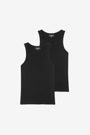 2-Pack Tank Bread & Boxers Schwarz