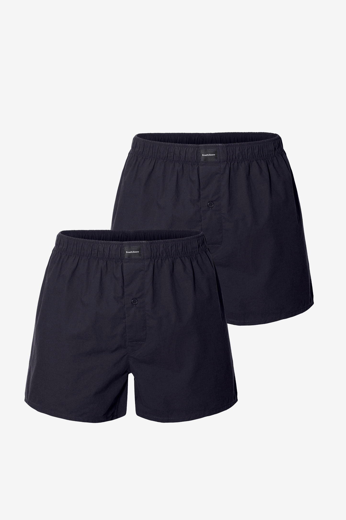 2-Pack Boxershorts Bread & Boxers Schwarz