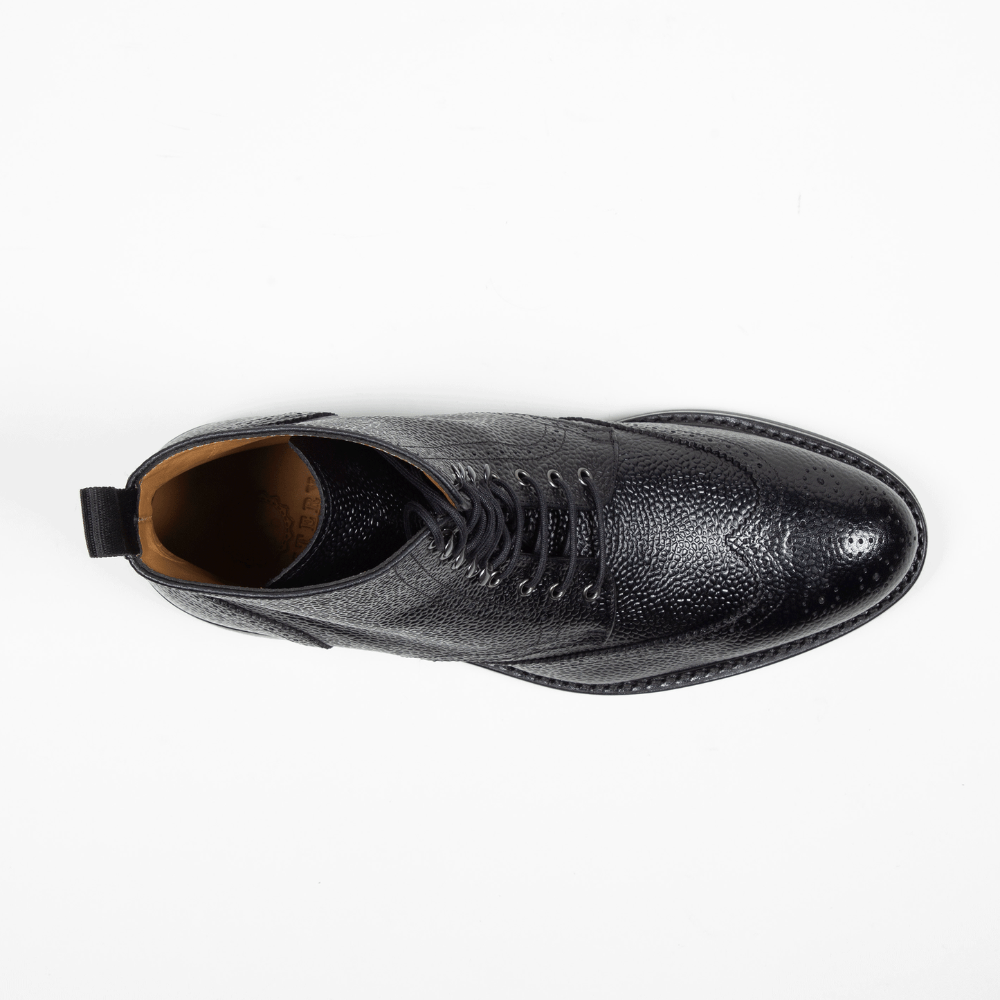 Stiefel Leder Zurigo Black