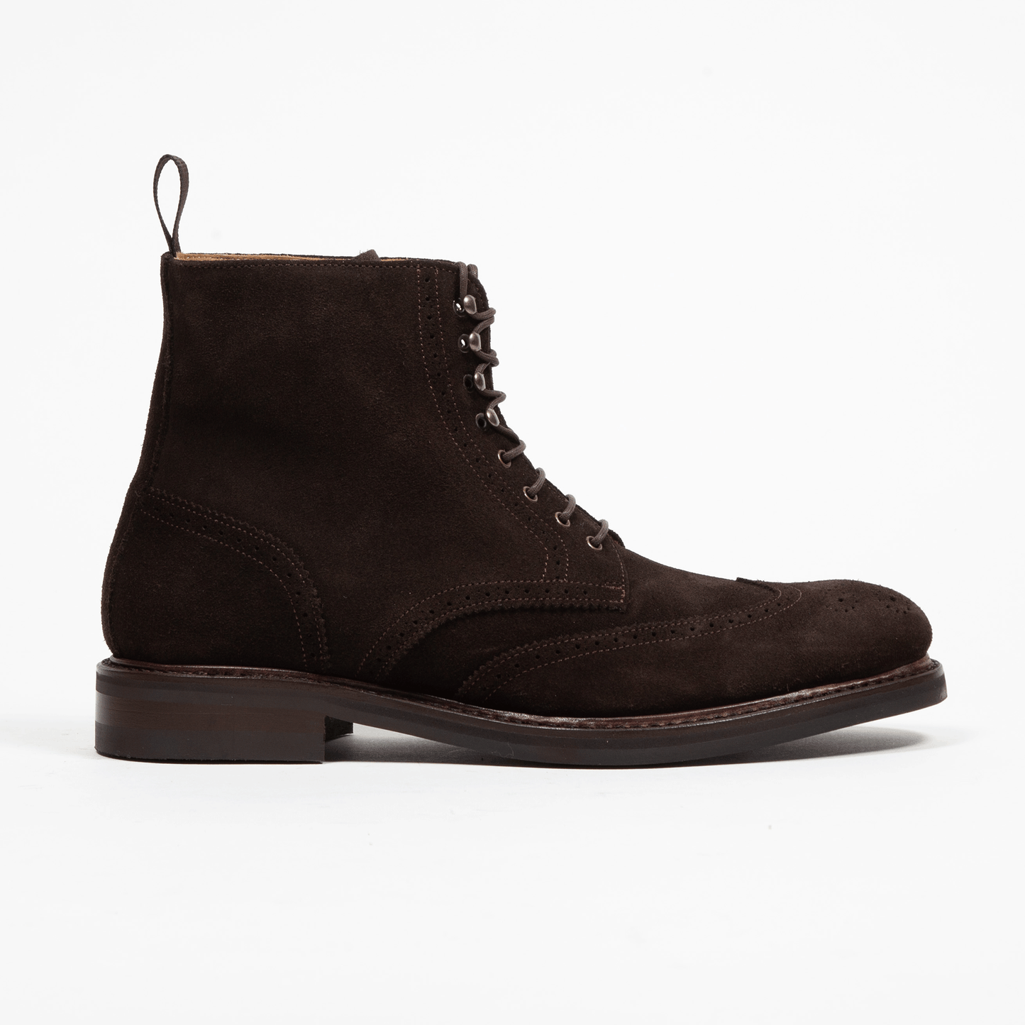 Stiefel Velours Leder Zurigo Brown