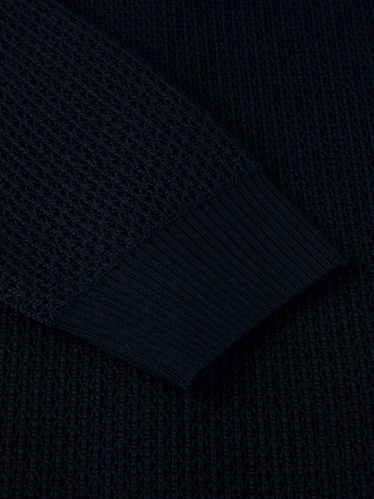 Stenströms Strickjacke Knitted Merino Woll Navy