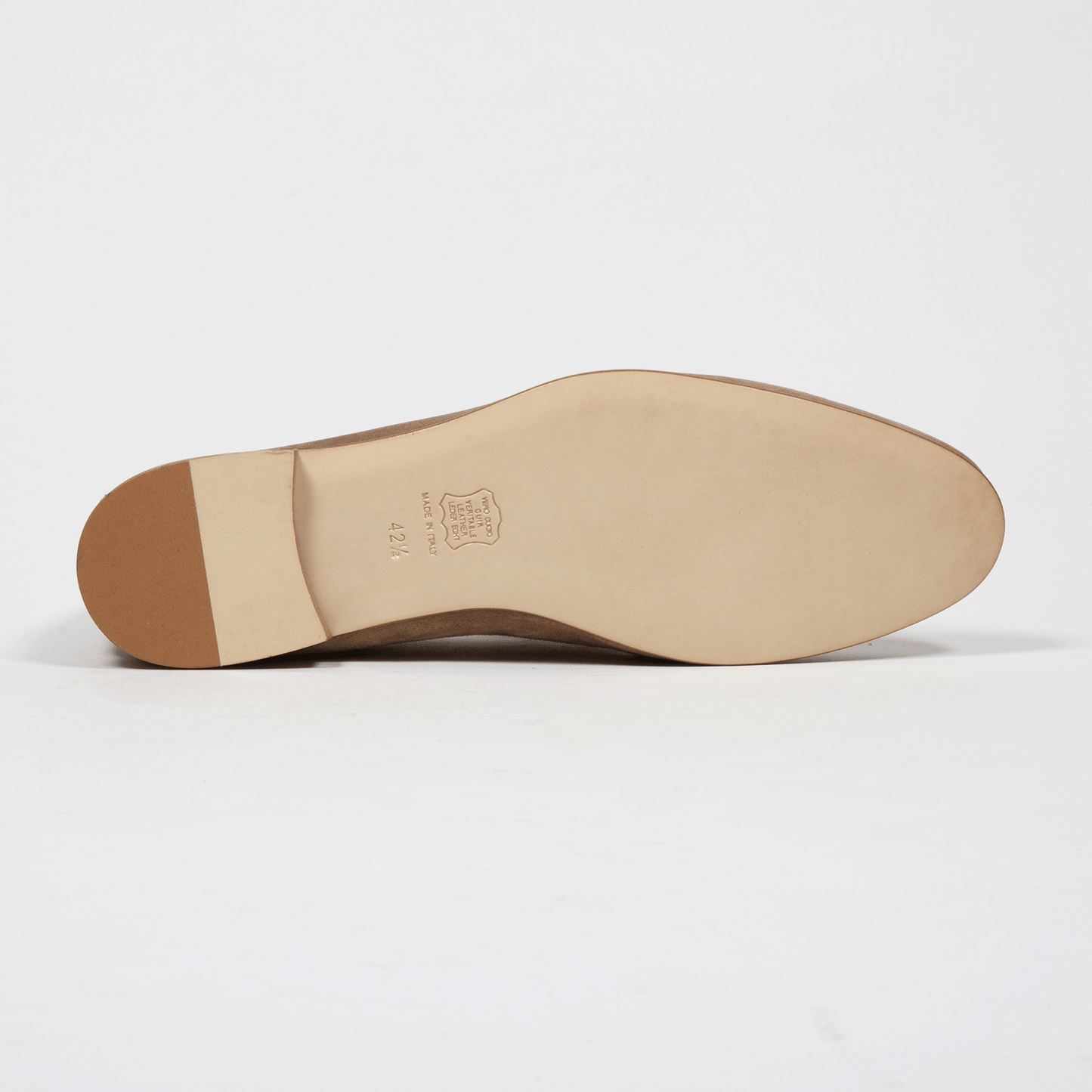 Penny Loafer Velours Leder Valencia Cognac - Schuhe