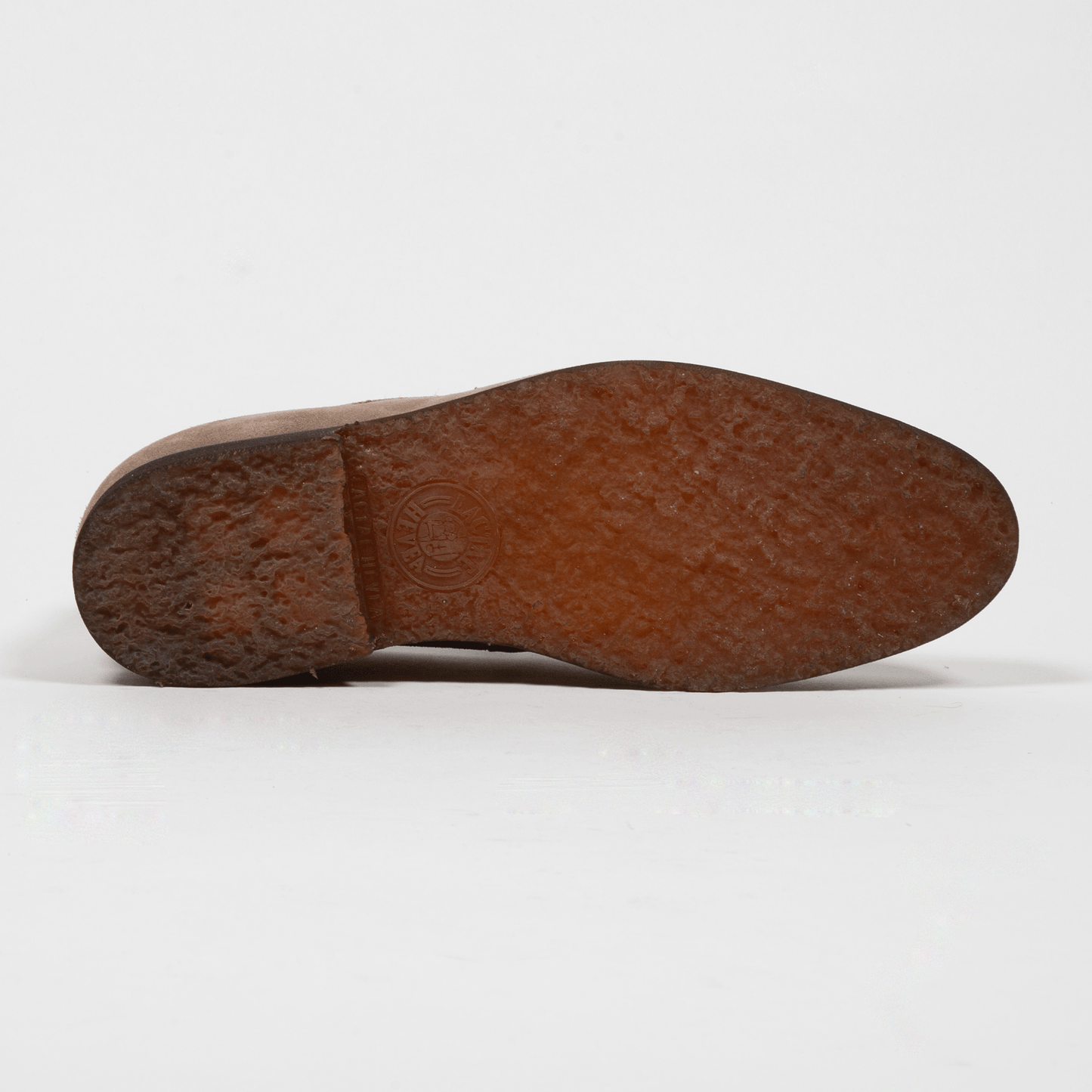 Antonio Maurizi Penny Loafer Velours Leder Latexsohle Beige - Schuhe