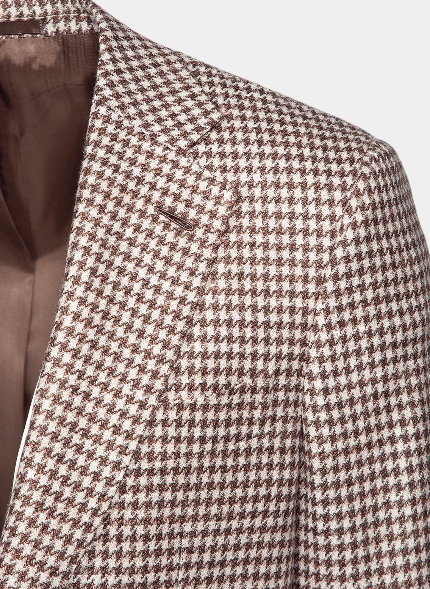Sakko Vitale Barberis Canonico Braun Houndstooth