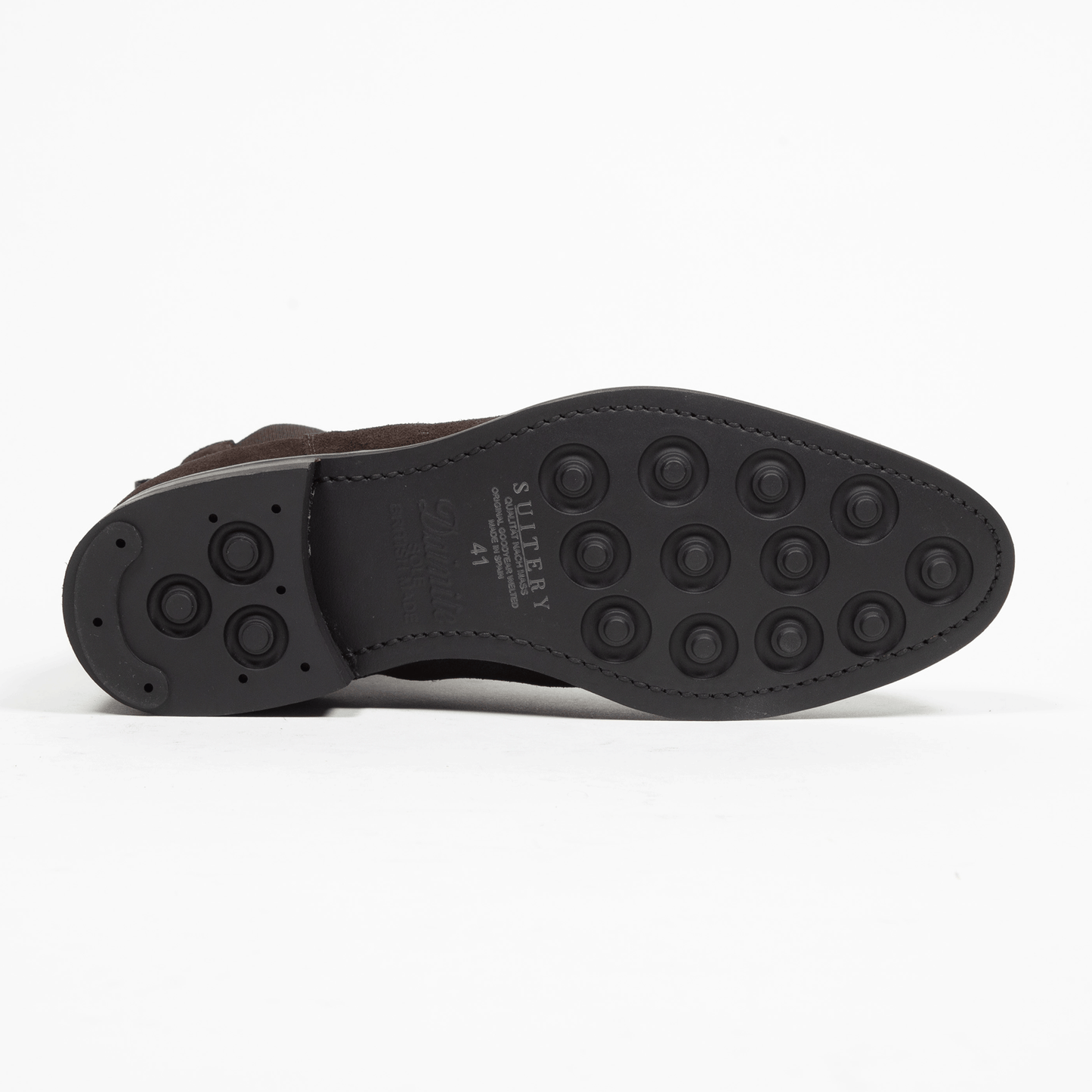 Chelsea Boot Velours Leder Zurigo - Café