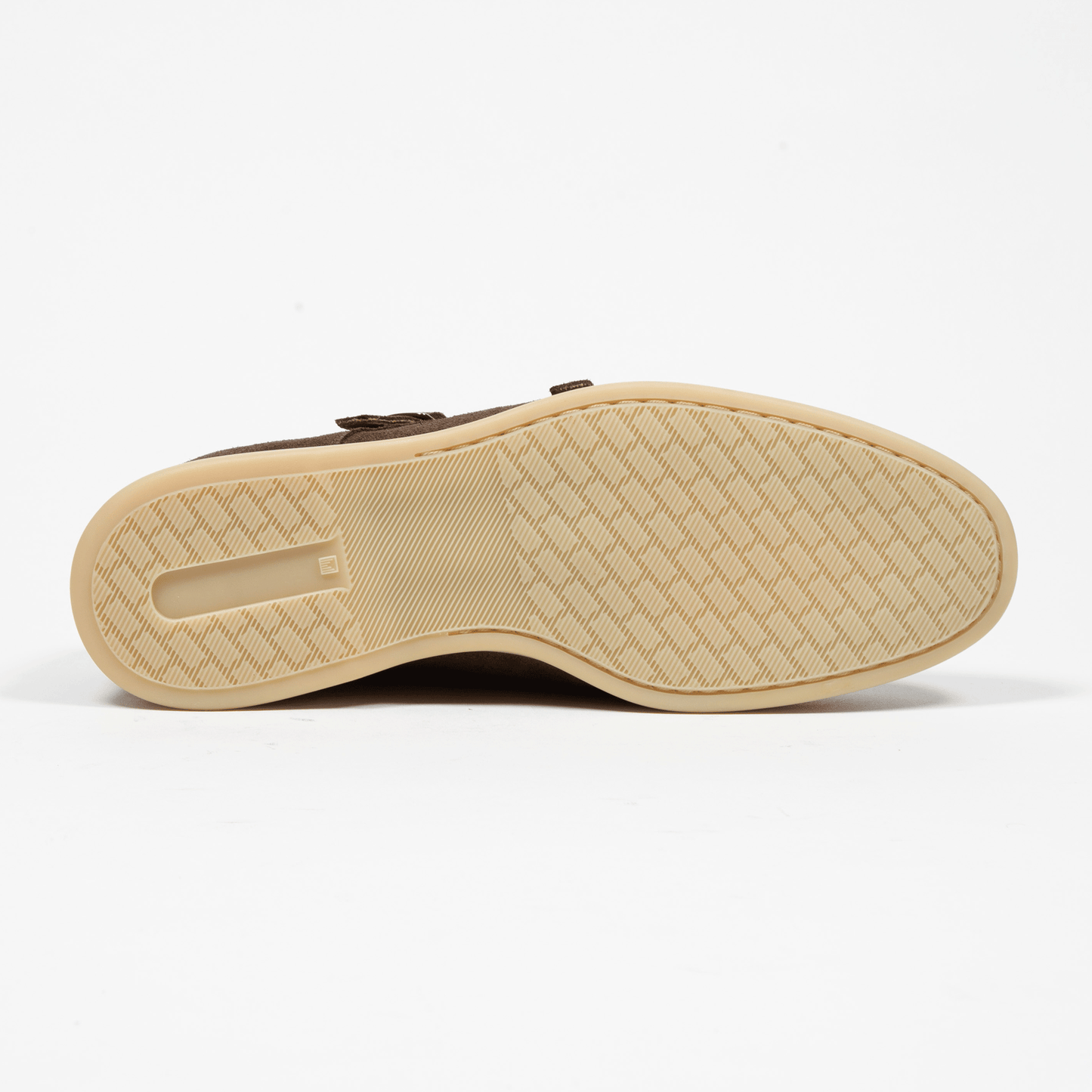 Double Monk Velours Leder Café