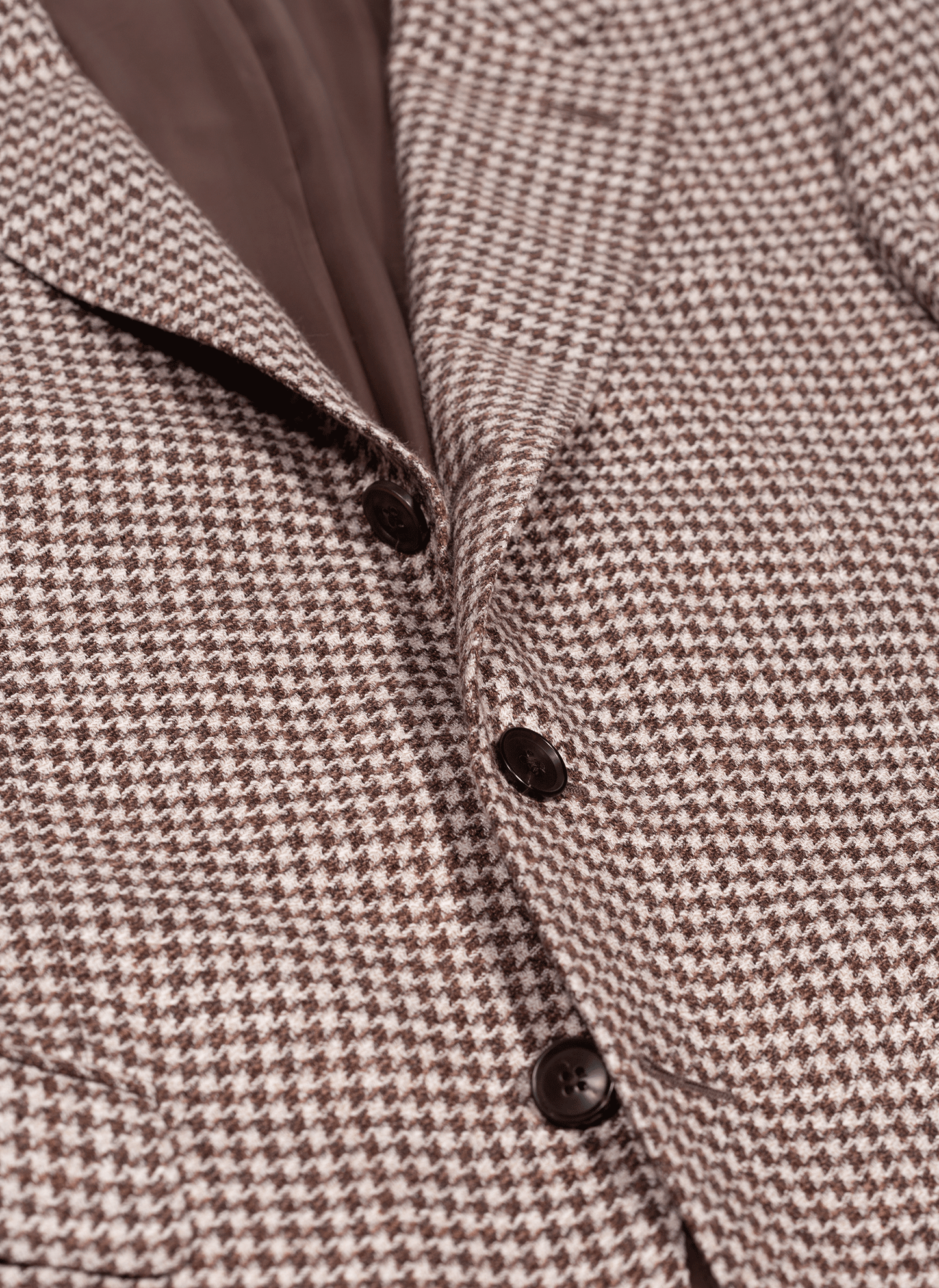 Sakko Vitale Barberis Canonico Braun Houndstooth
