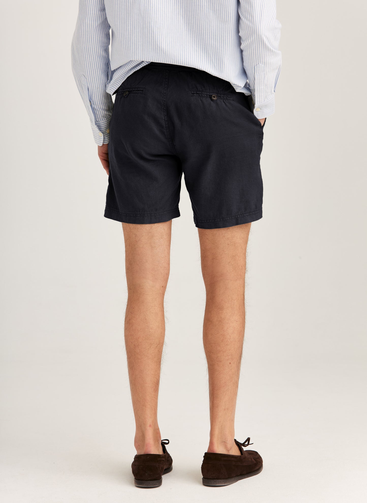 Fenix Leinen Bermudas Morris Stockholm Navy