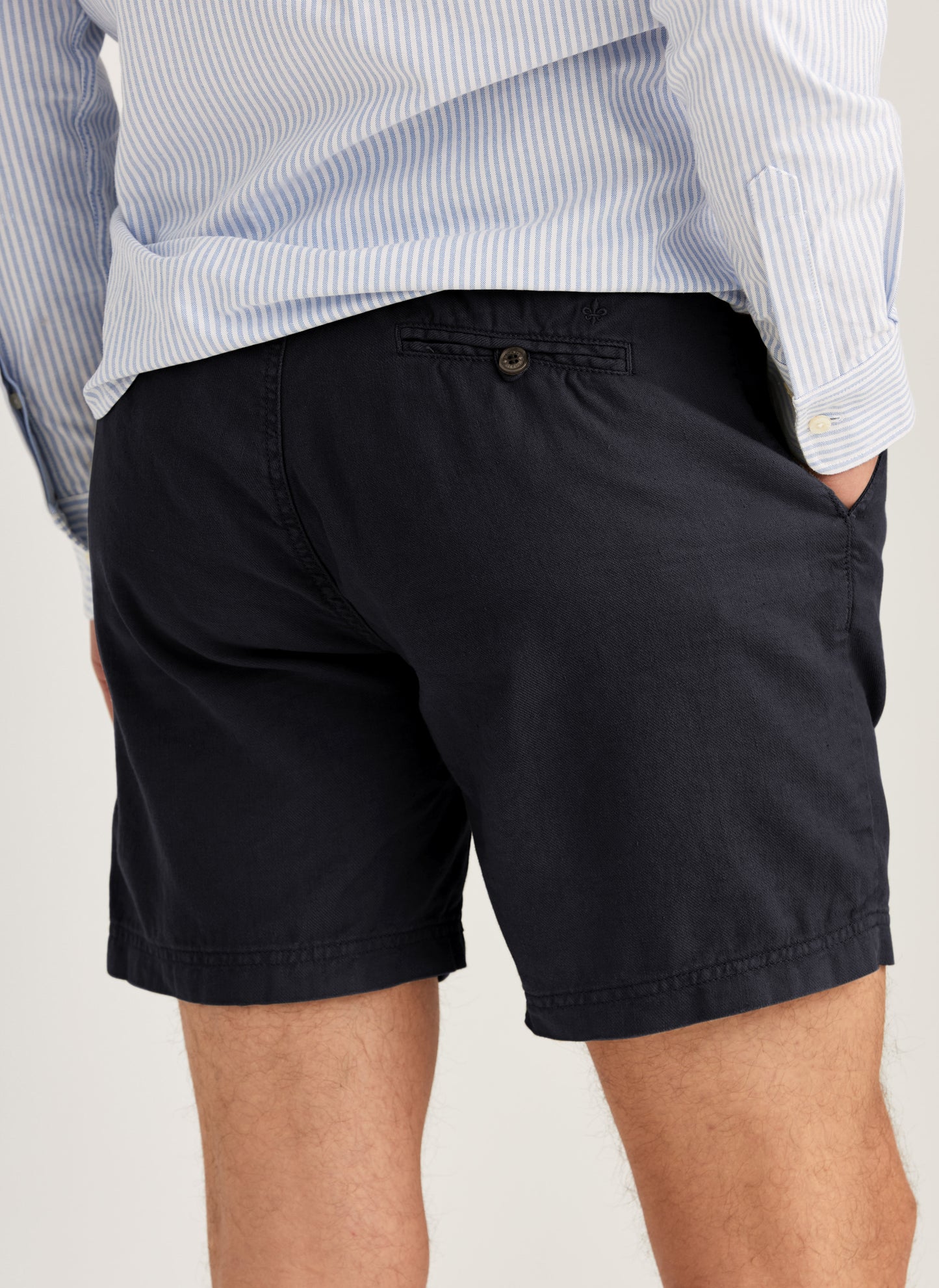 Fenix Leinen Bermudas Morris Stockholm Navy