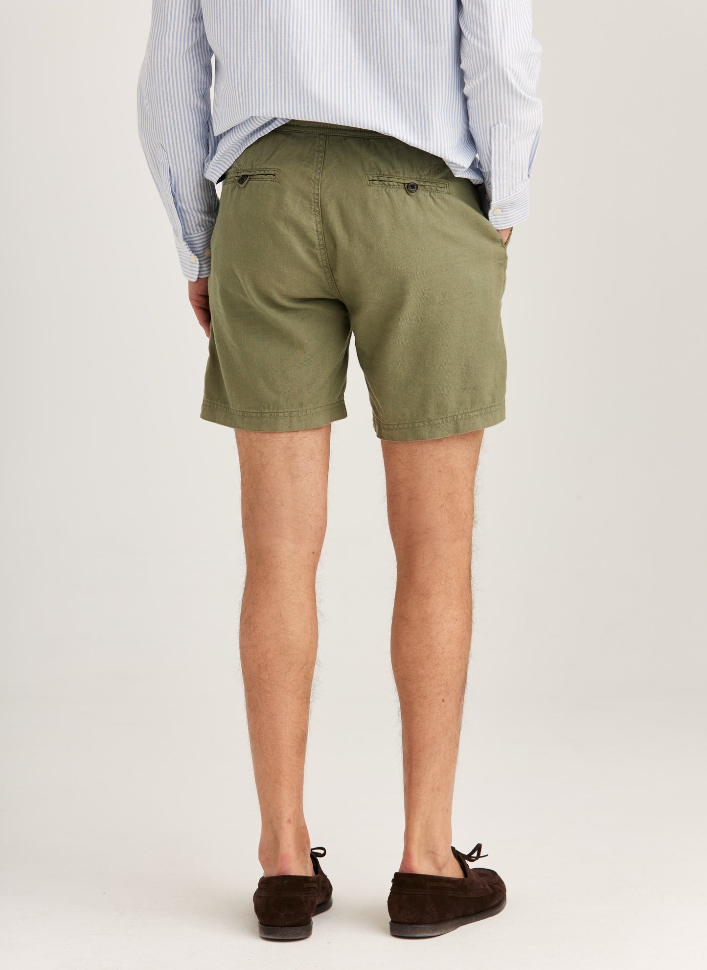 Fenix Leinen Bermudas Morris Stockholm Olive