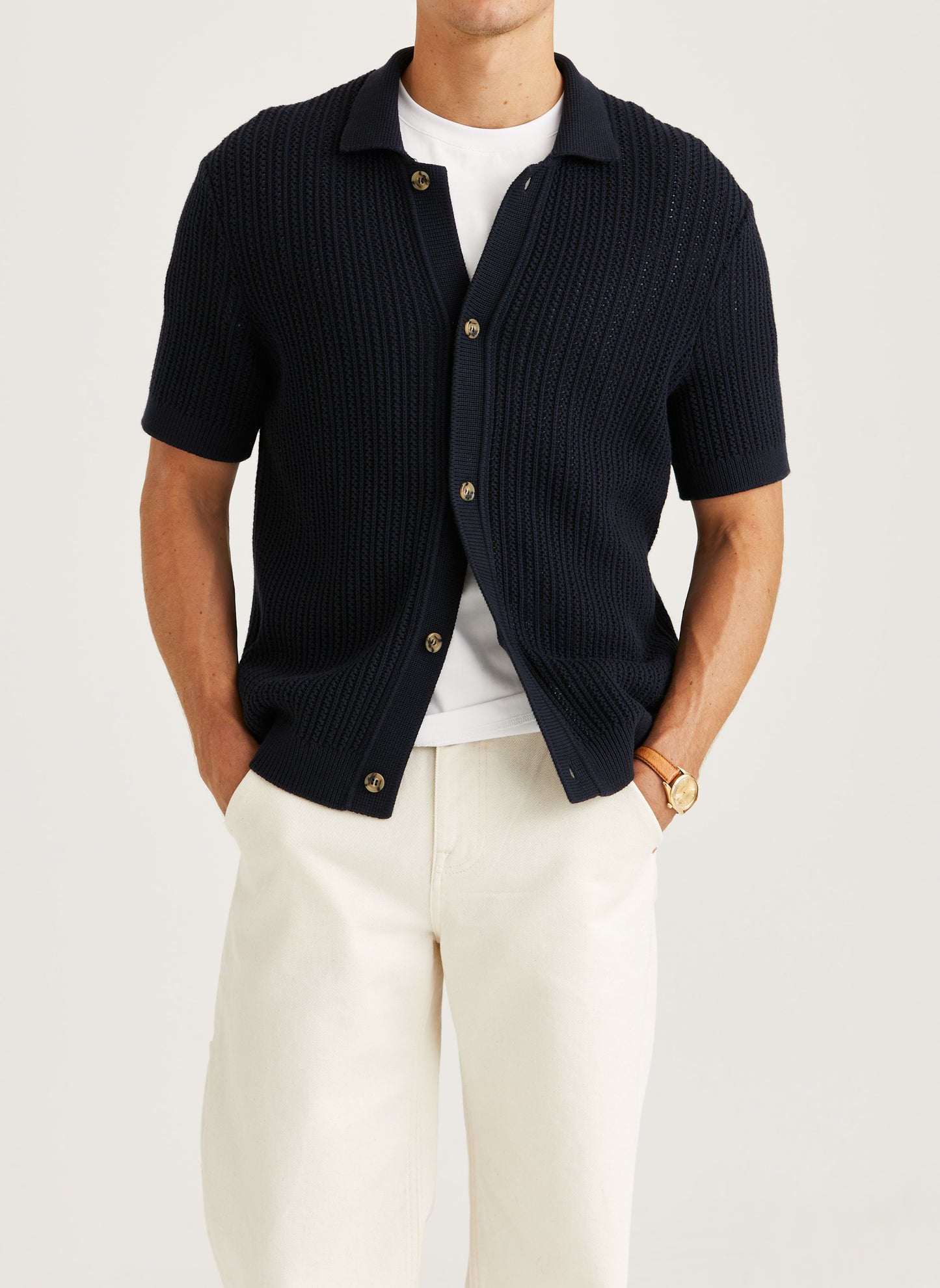 Connors Sport Polo von Morris Stockholm Navy