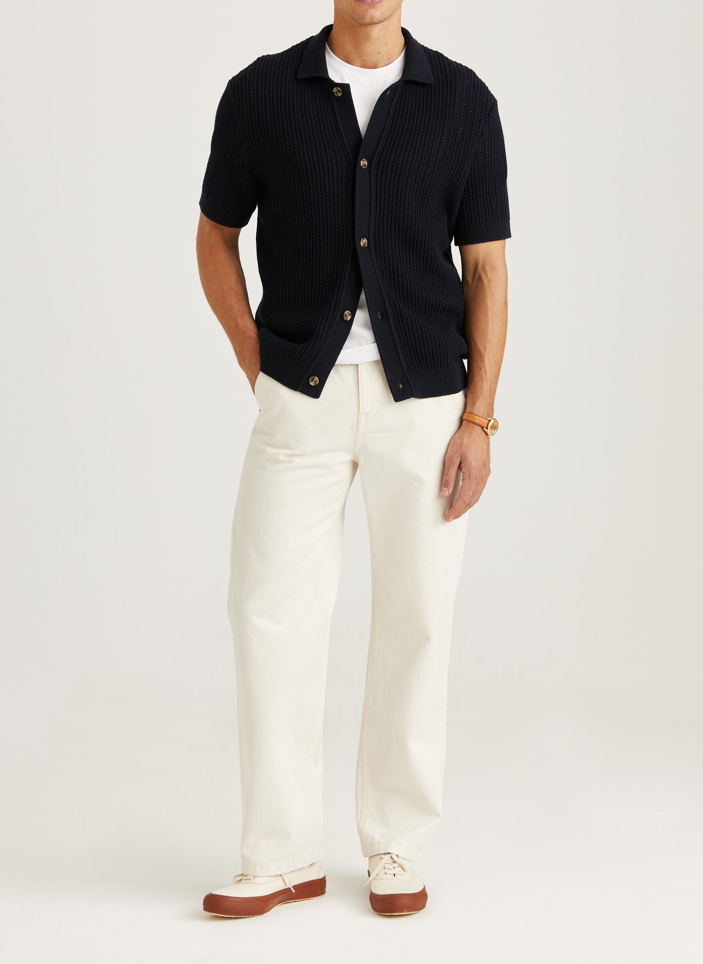 Connors Sport Polo von Morris Stockholm Navy