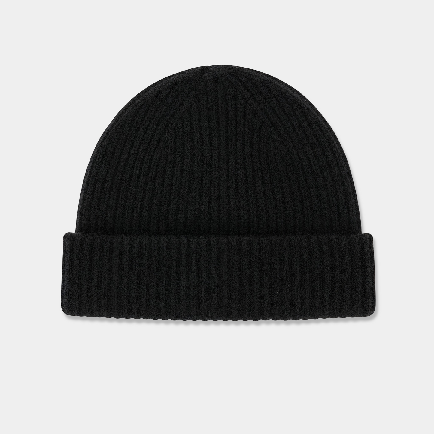 Kaschmir Beanie Schwarz