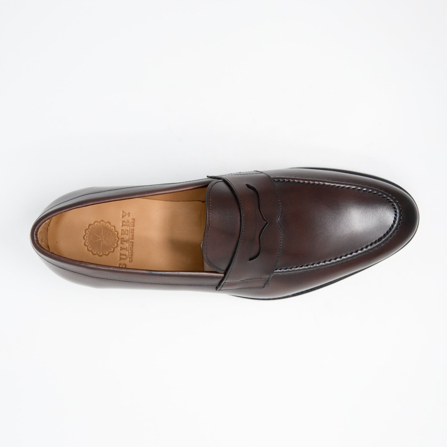 Penny Loafer Kalbsleder Made in Spain Braun
