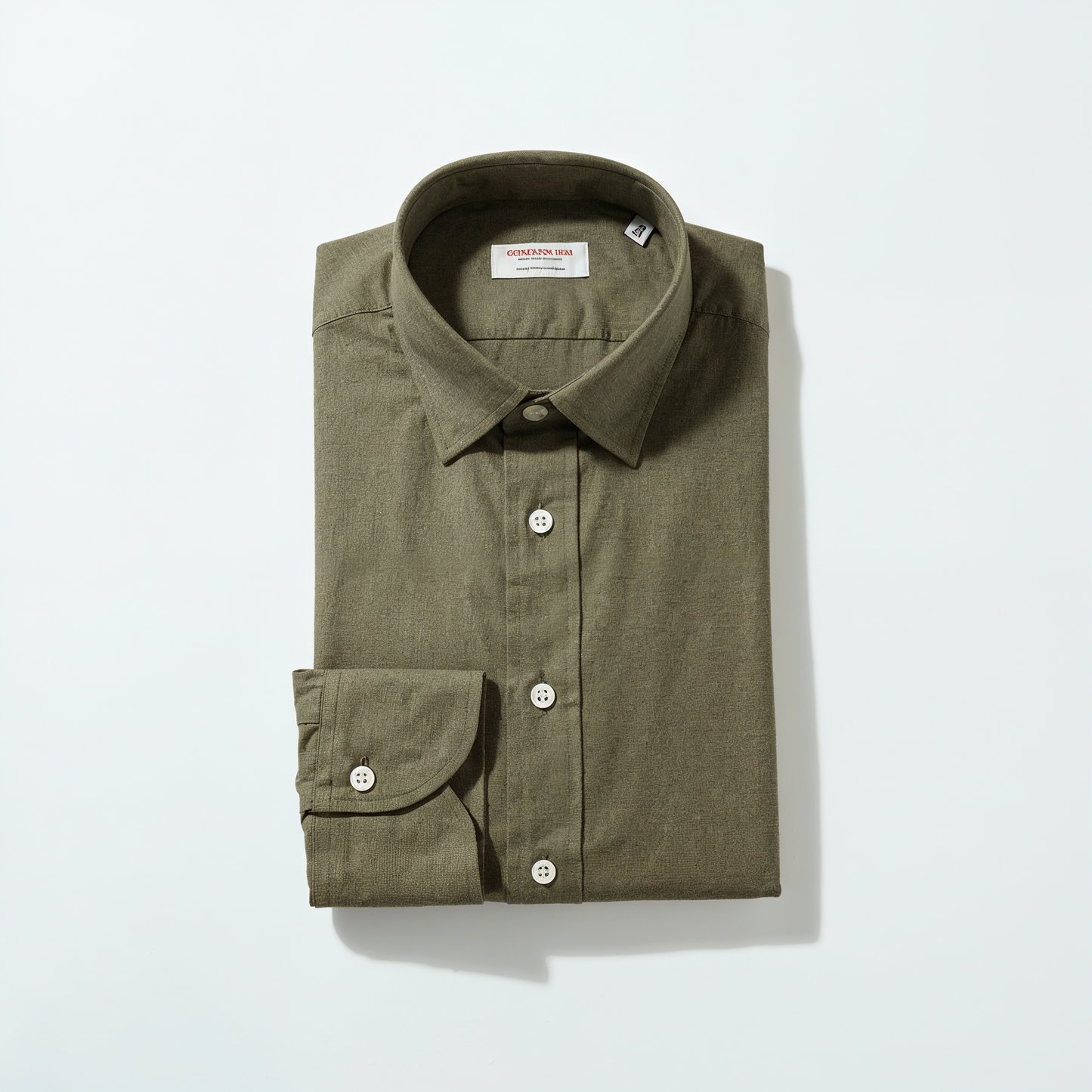 Flanellhemd Cordone 1956 Khaki