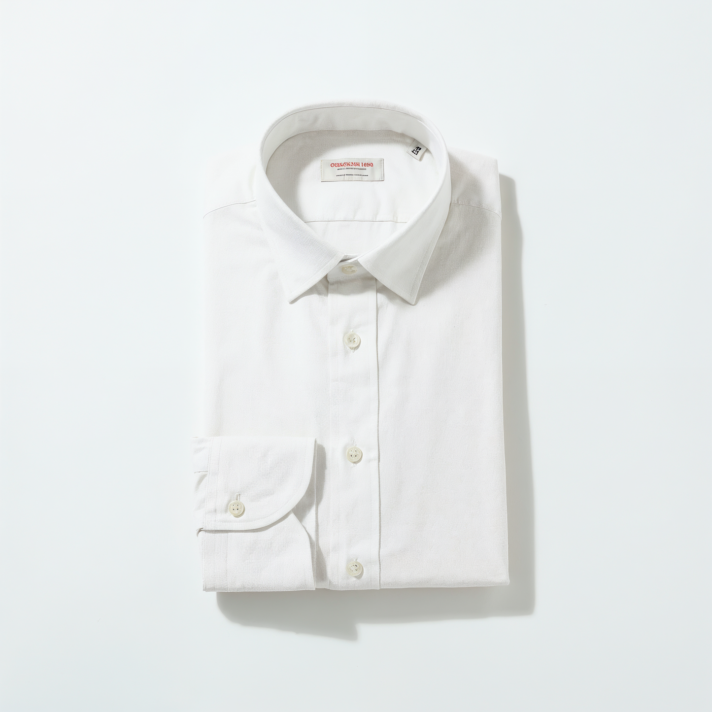 Flanellhemd Cordone 1956 Weiß