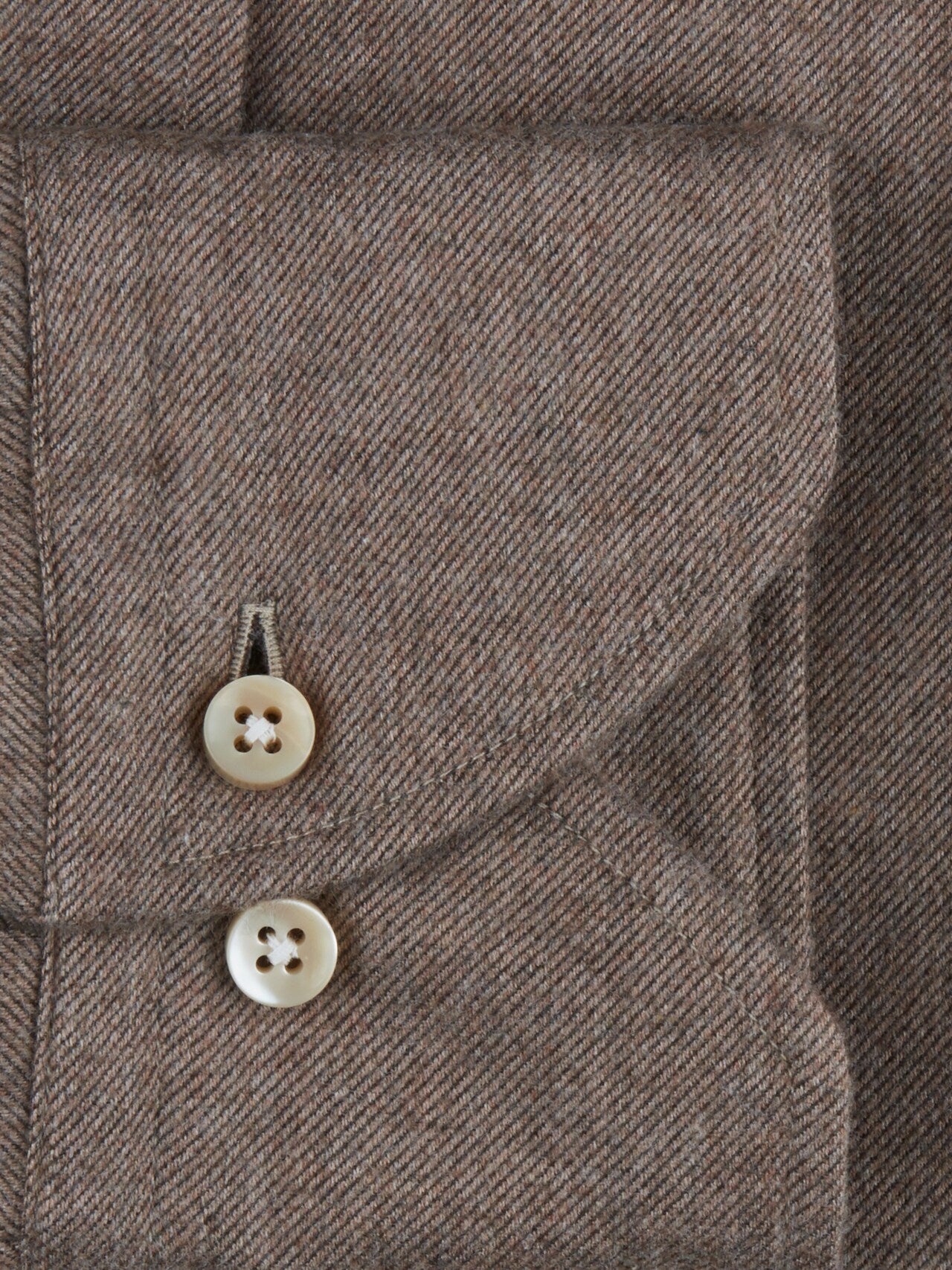 Hemd Stenström Flannel Brown