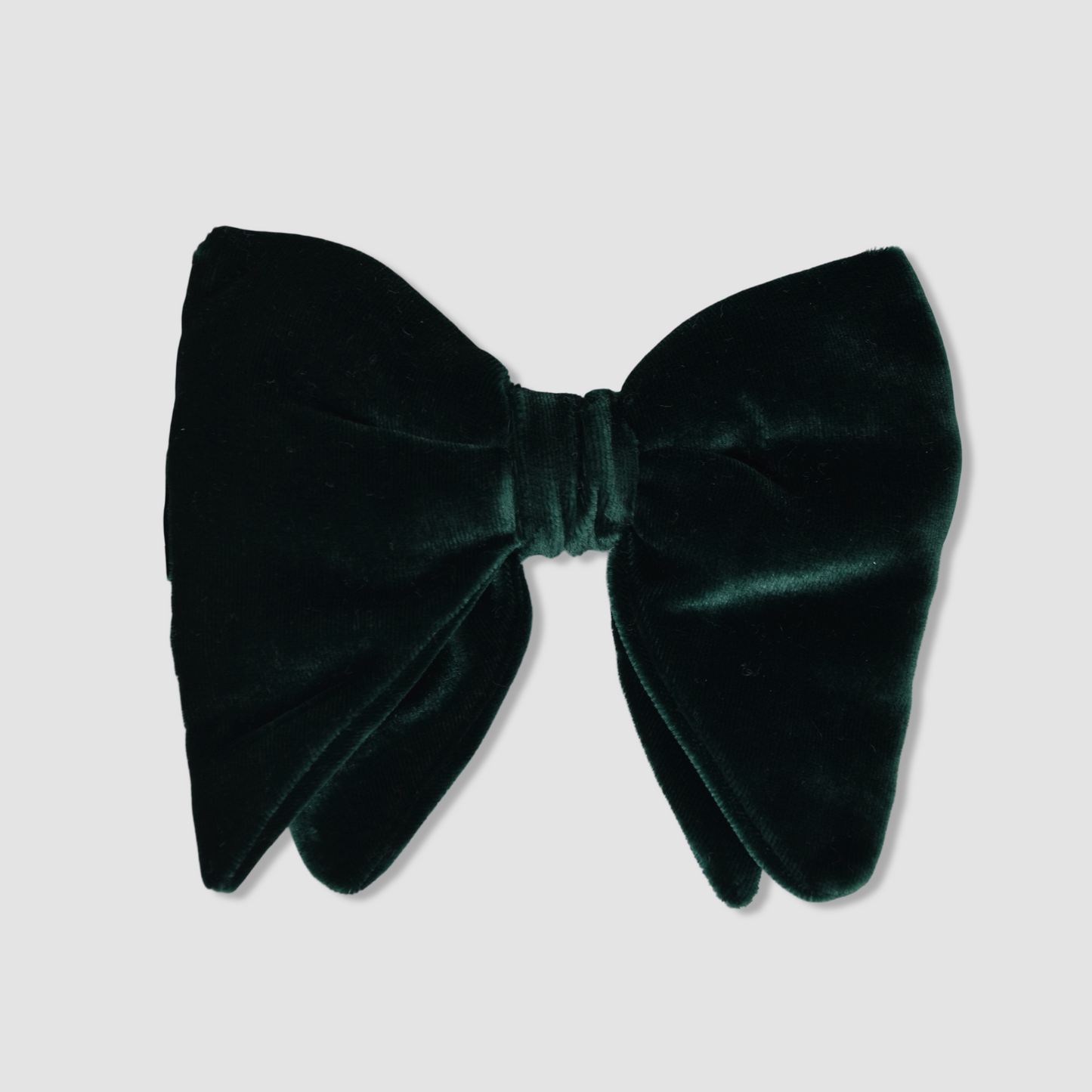 Suitery Fliege gebunden Samt Dark Green