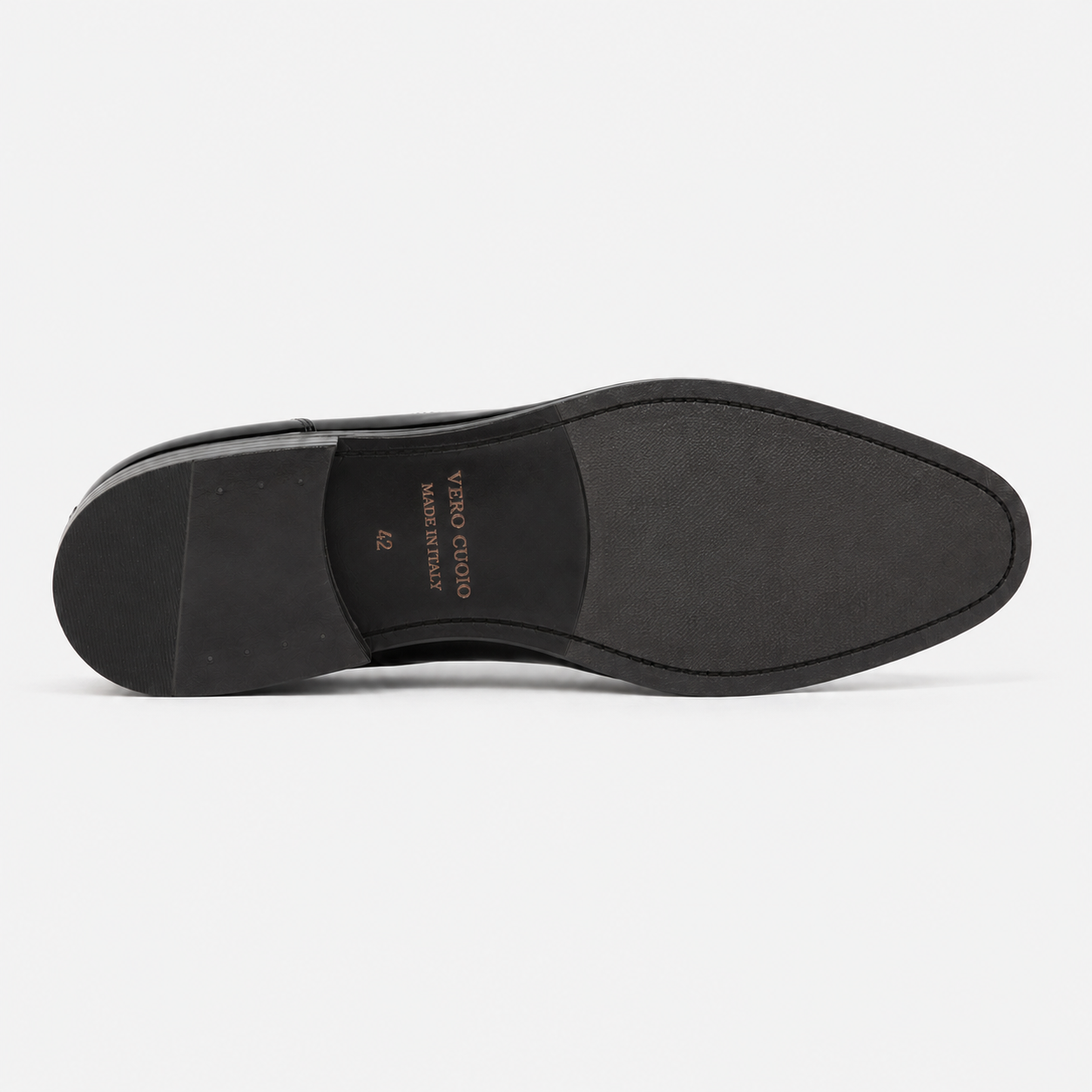 Oxford Lackleder Schwarz - Made in Italy