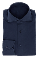 Suitery Maßhemd Casual Piqué Navy