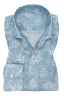 Suitery Maßhemd Sommer Collection Floral Blue