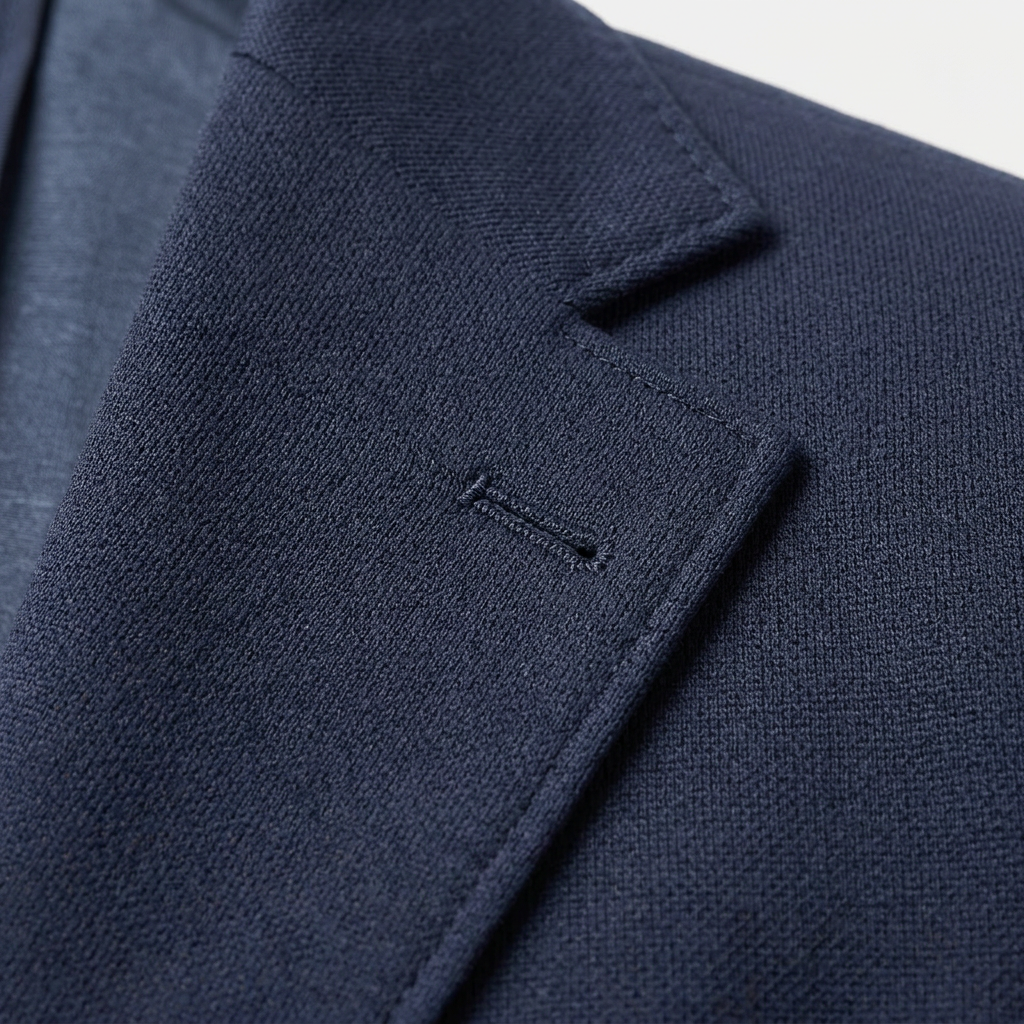 Sakko Navy Jersey - Made in Italy
