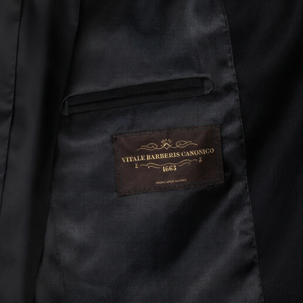 Signature Sakko Schwarz Vitale Barberis Canonico