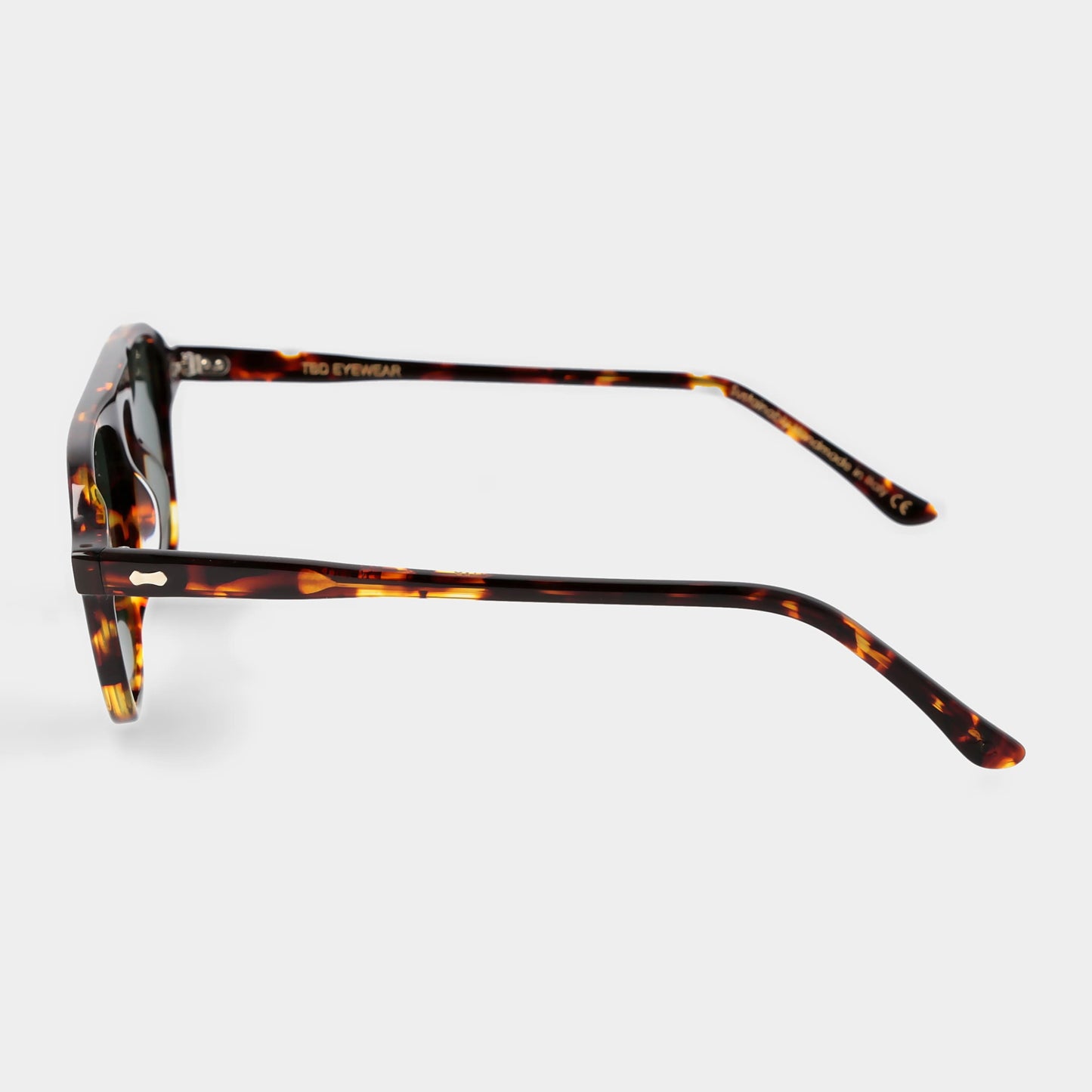Sonnenbrille TBD Eyewear Panama - Dark Havanna Bottle Green