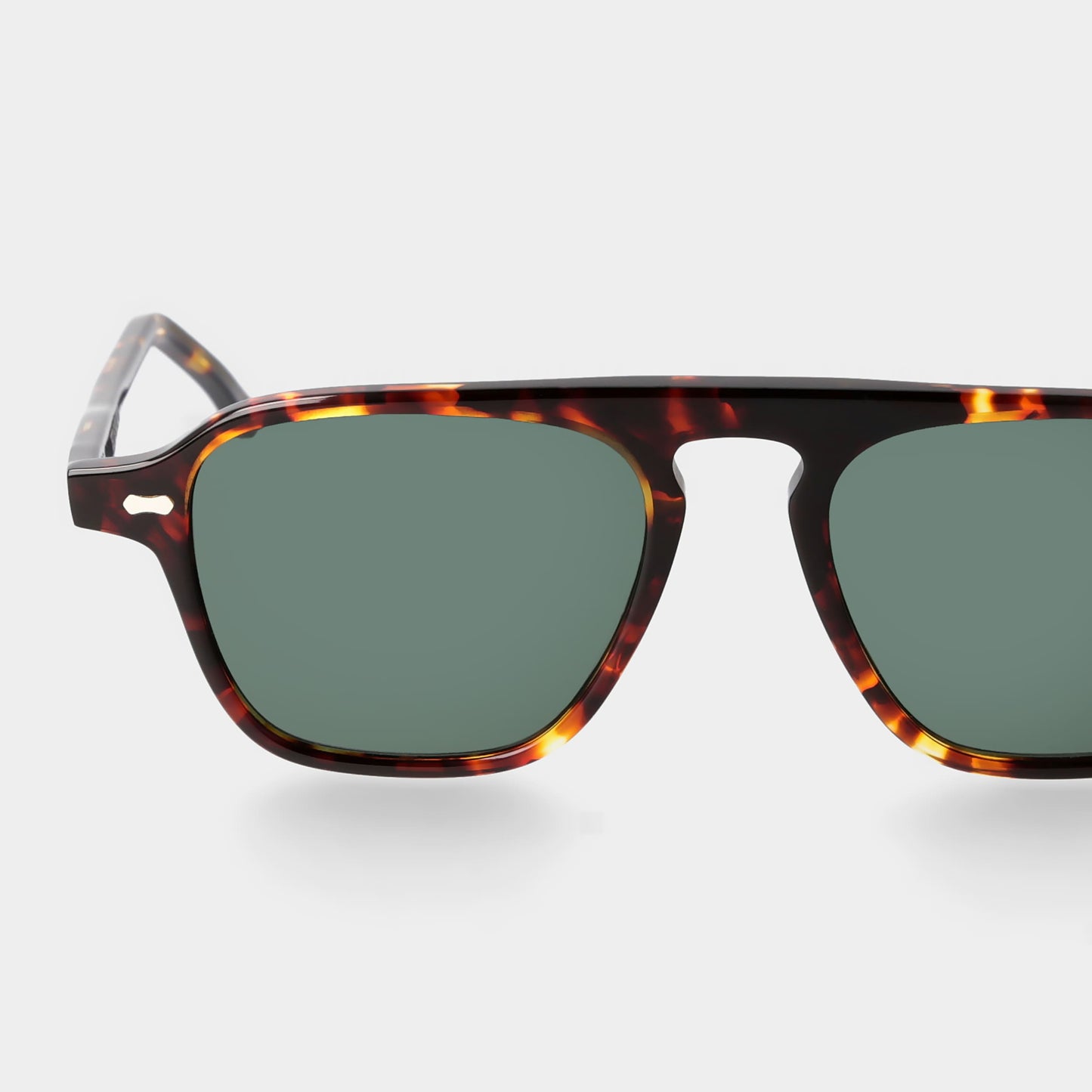 Sonnenbrille TBD Eyewear Panama - Dark Havanna Bottle Green