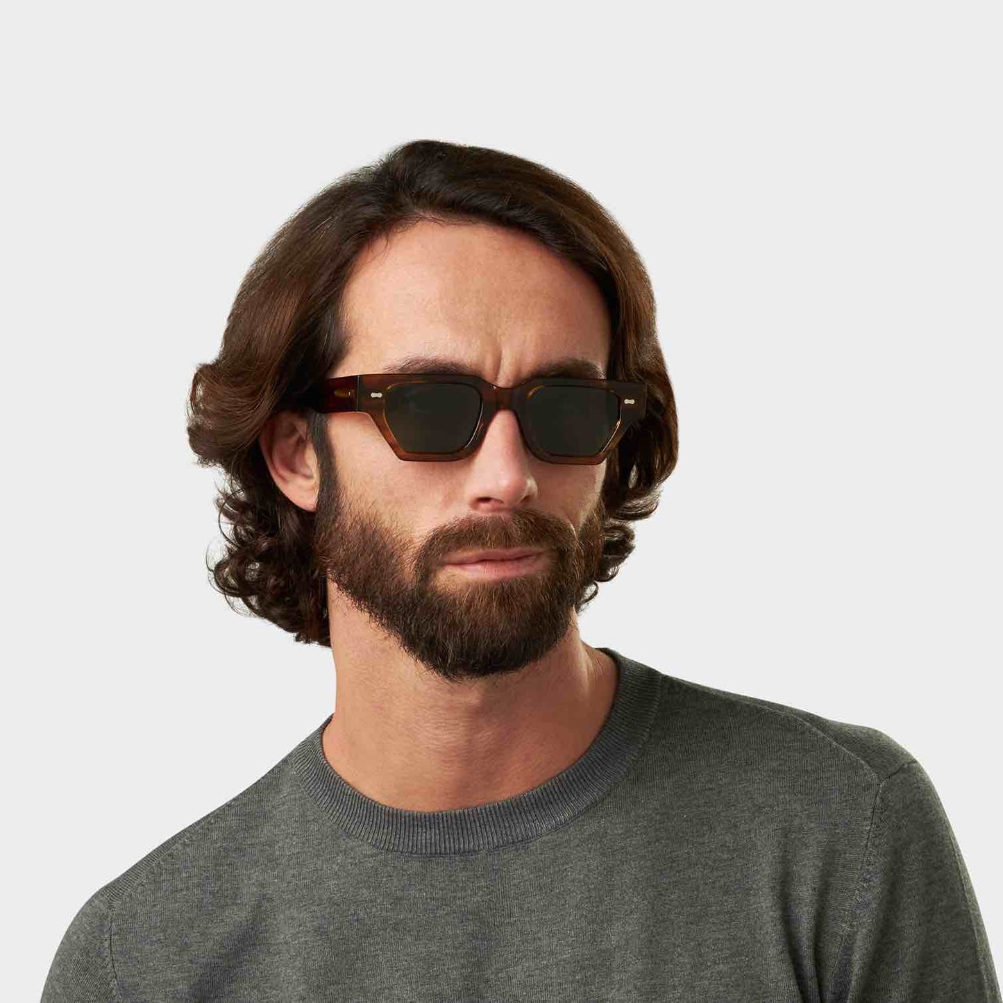 Sonnenbrille TBD Eyewear Raso - Champagner Bottlegreen