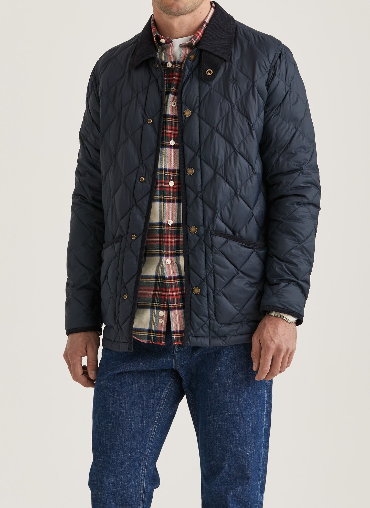 Morris Stockholm Jacke Winston Navy