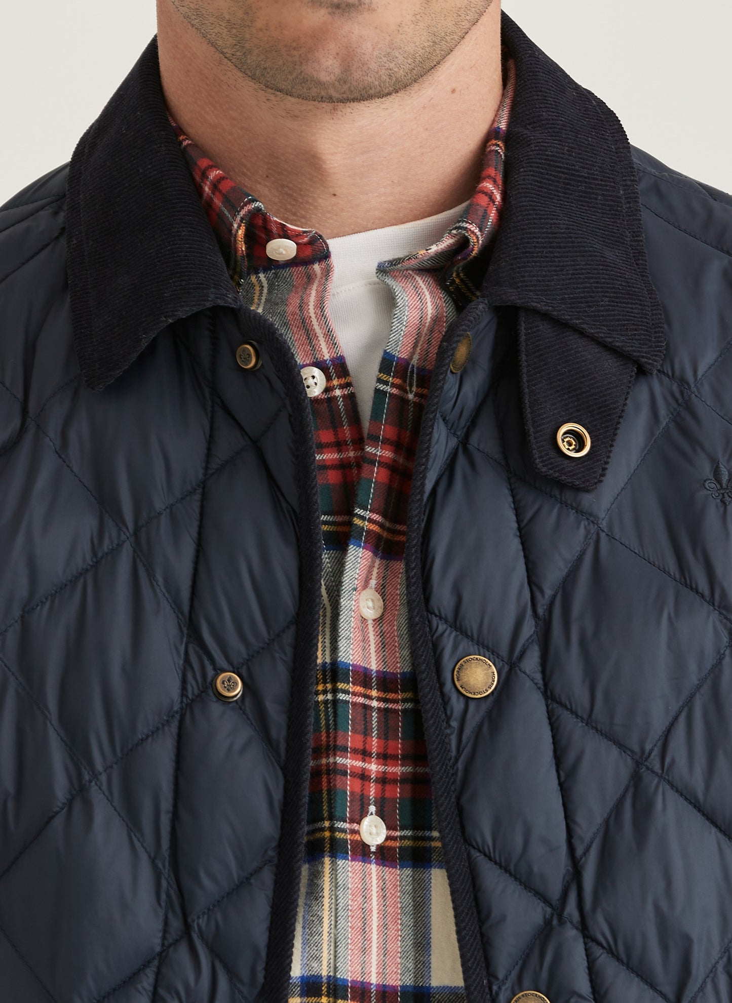 Morris Stockholm Jacke Winston Navy