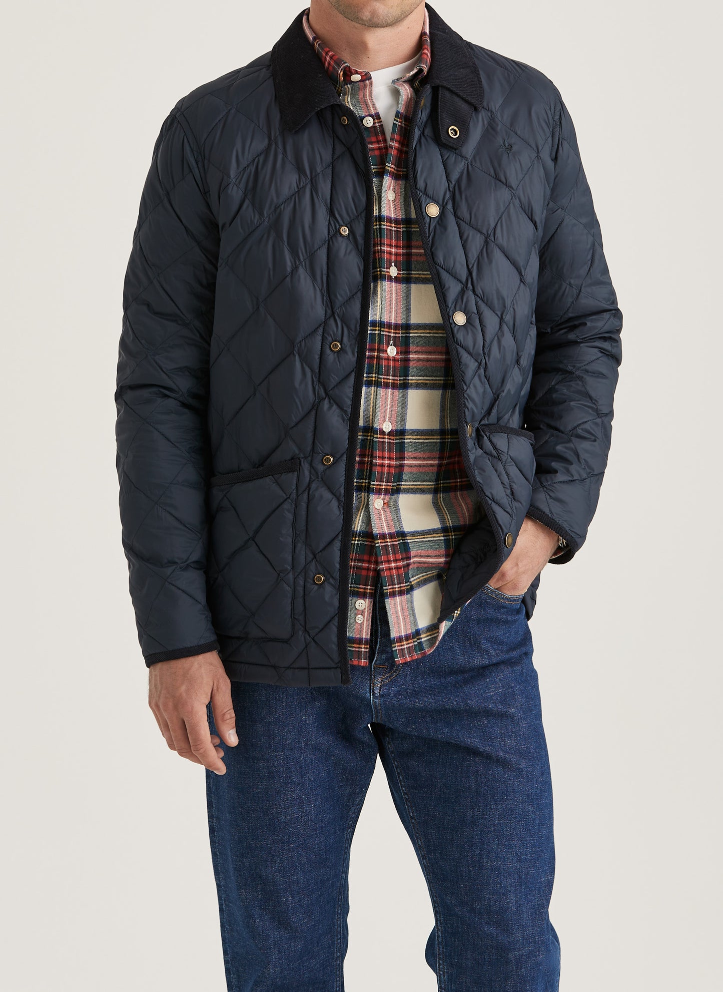 Morris Stockholm Jacke Winston Navy