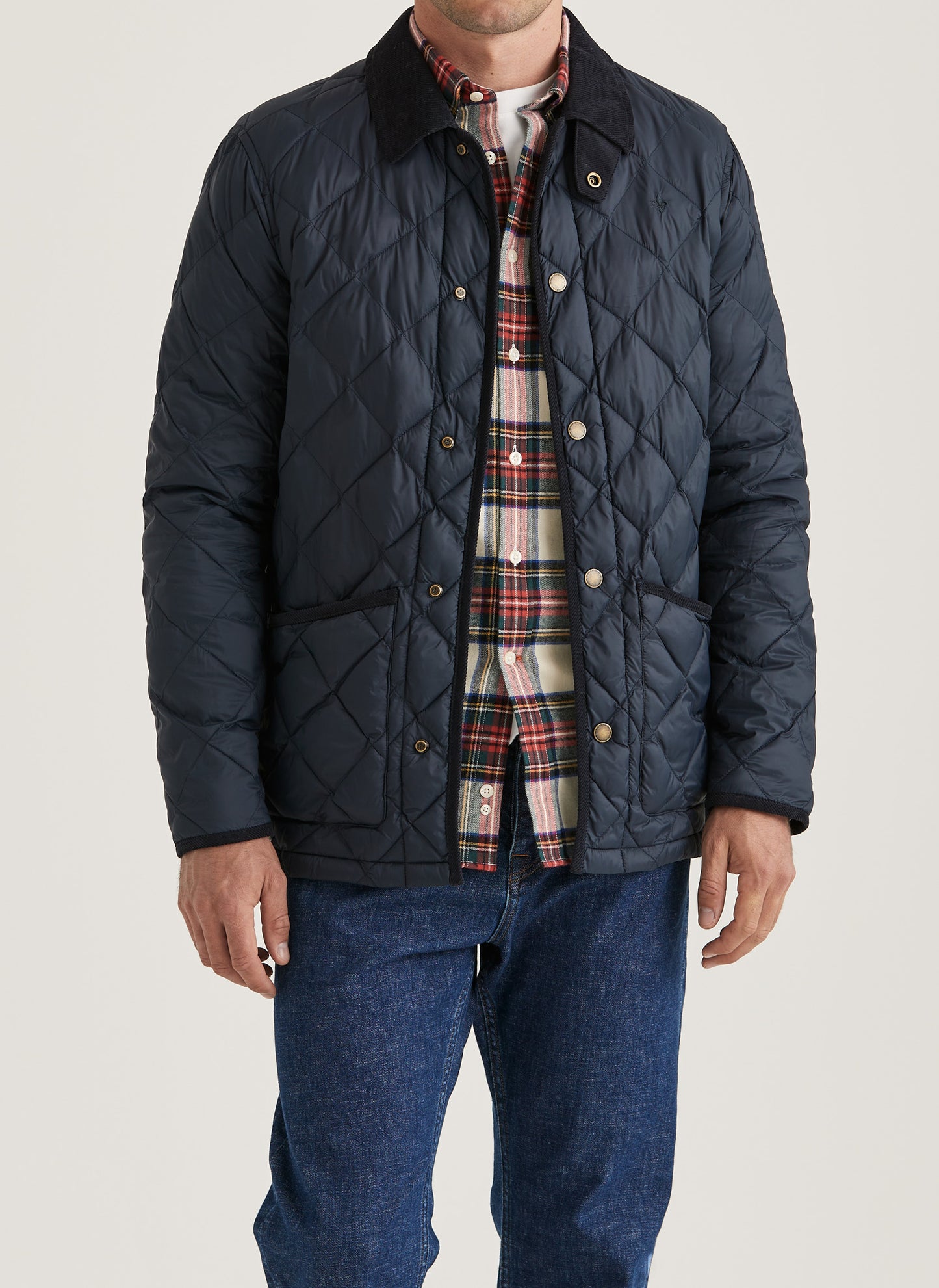Morris Stockholm Jacke Winston Navy