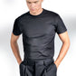 Crew Neck T-Shirt Bread & Boxers Pima Cotton Black