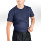 Crew Neck T-Shirt Bread & Boxers Pima Cotton Navy