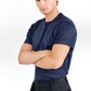 Crew Neck T-Shirt Bread & Boxers Pima Cotton Navy
