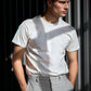 Crew Neck T-Shirt Bread & Boxers Pima Cotton White
