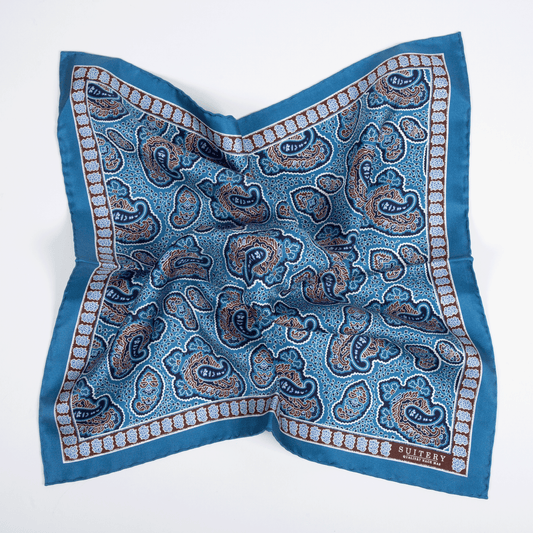 Einstecktuch Seide Fancy Niagara Made in England