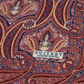 Einstecktuch Seide Fancy Bordeaux Made in England