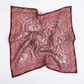 Einstecktuch Seide Fancy Bordeaux Made in England