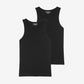 2-Pack Tank Bread & Boxers Schwarz
