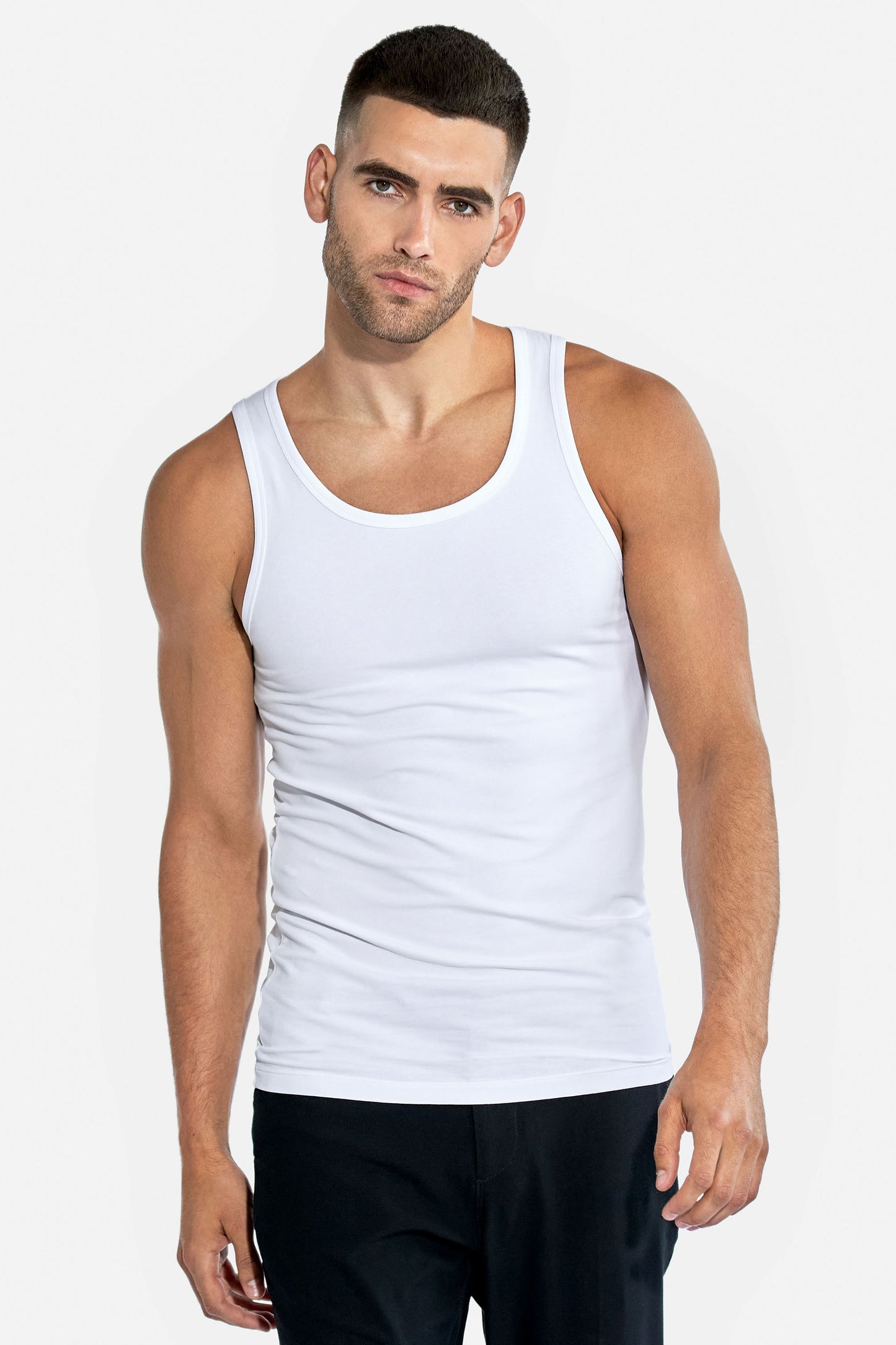 2-Pack Tank Bread & Boxers Weiß