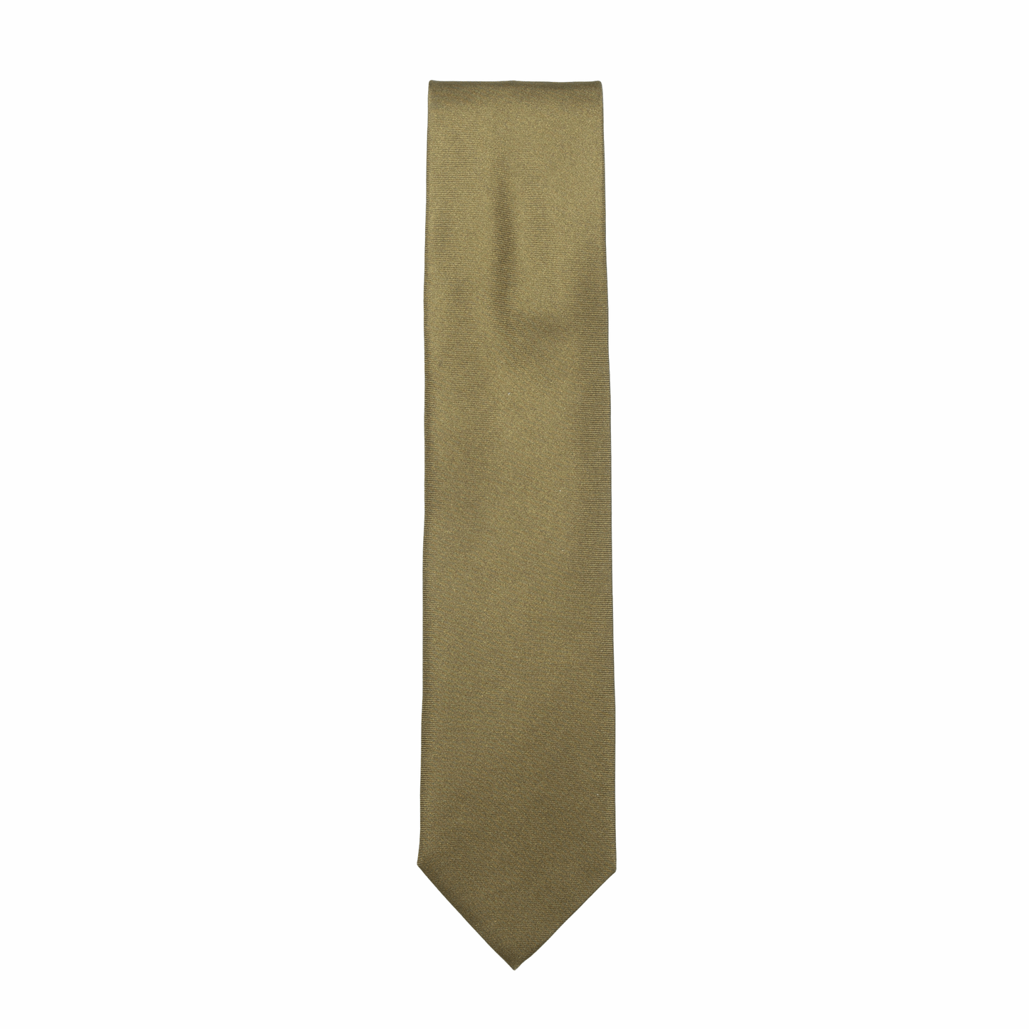 Krawatte Seide Twill Made in Italy Light Khaki