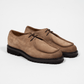 Norweger Beige Velours Leder