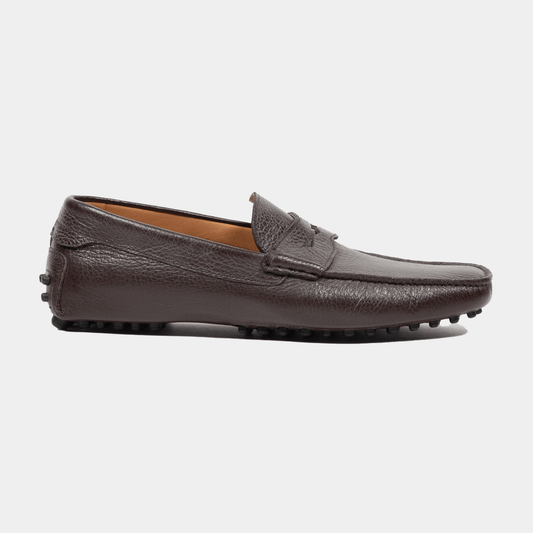 Suitery Mokassins Hirschleder Dark Brown