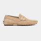 Mokassins Wildleder Valencia Beige