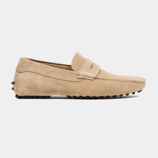 Mokassins Wildleder Valencia Beige