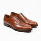 Oxford Schuhe Leder Cap Toe - Cognac - Made in Spain